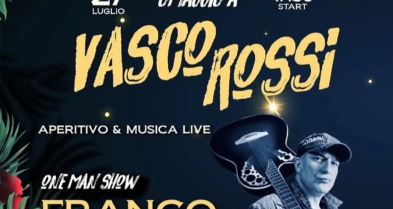 Omaggio a Vasco – Live Show con Franco Sposato